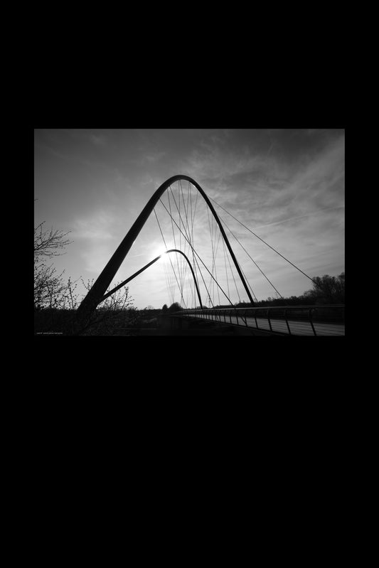 Wandbild "steel and sky"