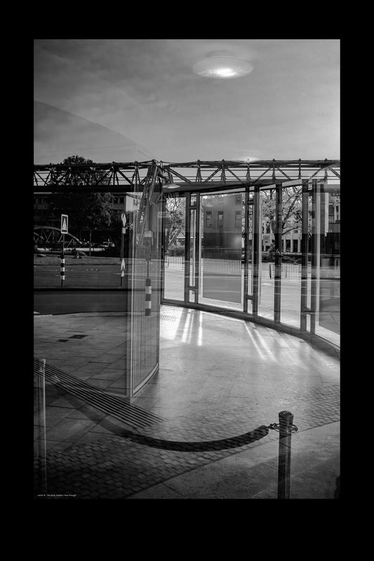 Wandbild "view through"