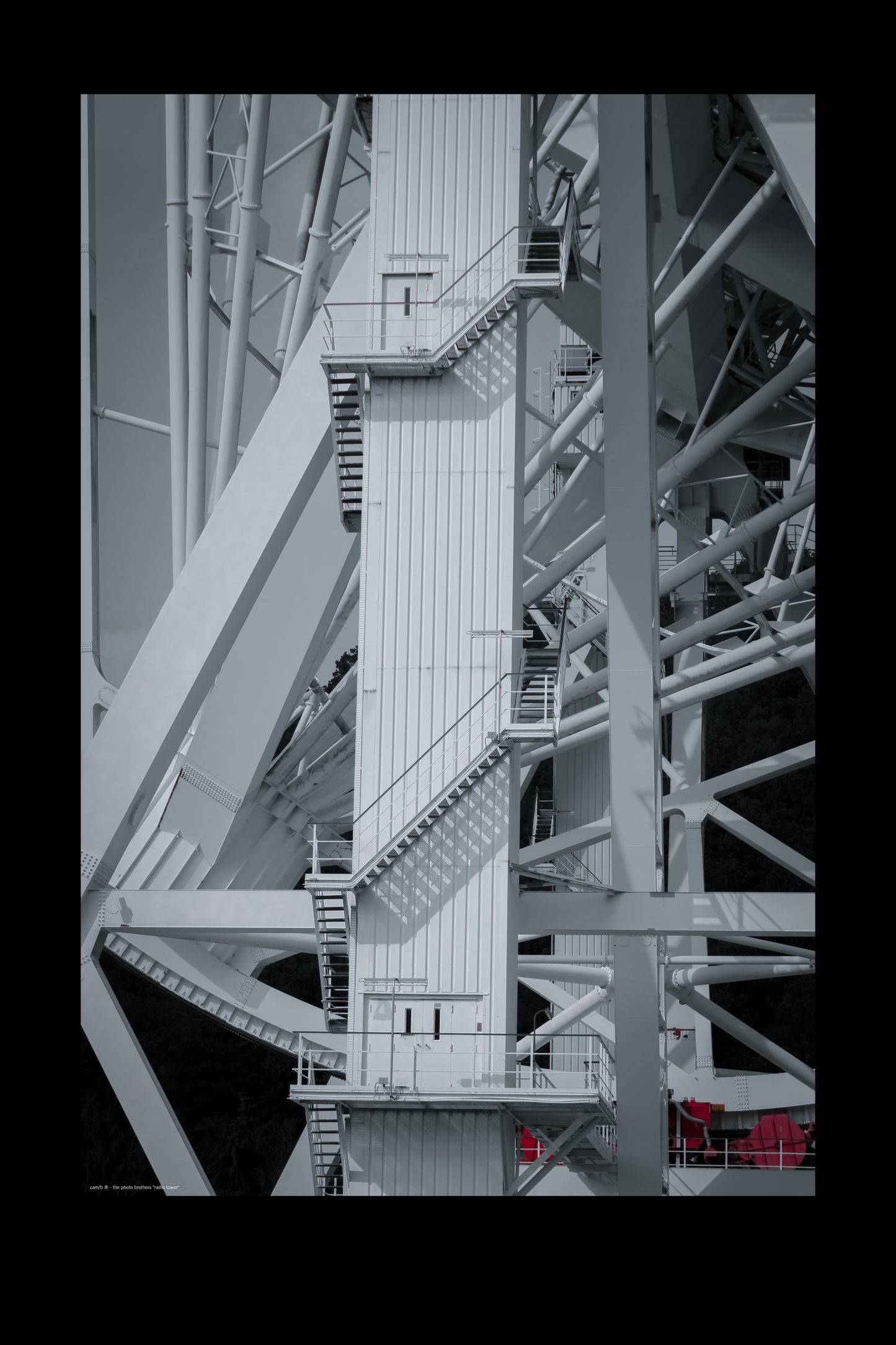 Wandbild "radio tower"