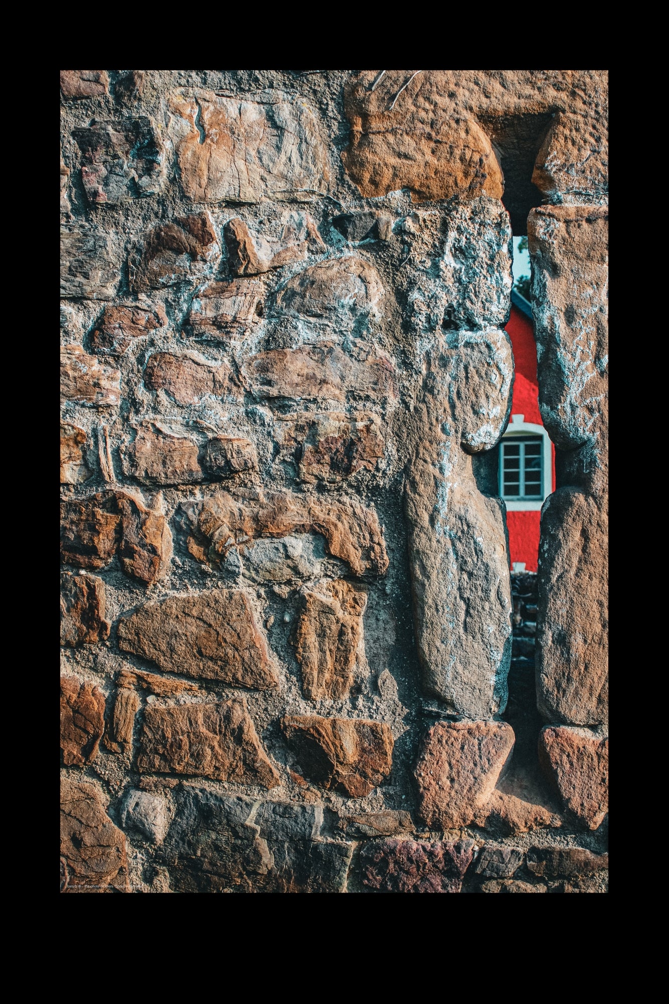 Wandbild "bricks in the wall"