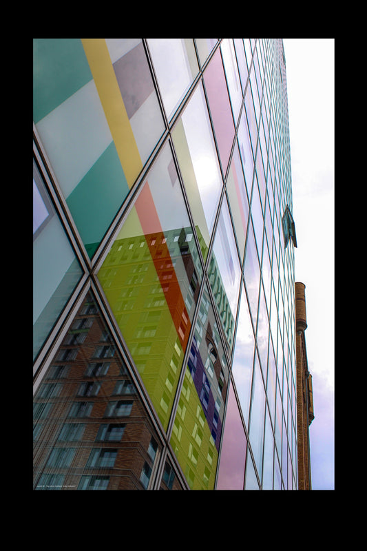 Wandbild "color reflexion"