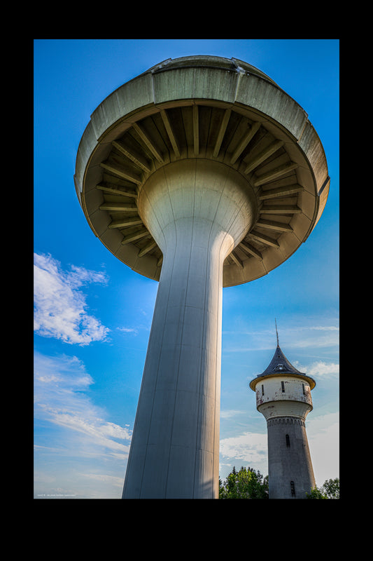 Wandbild "watertowers"