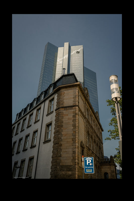 Wandbild "parking here"