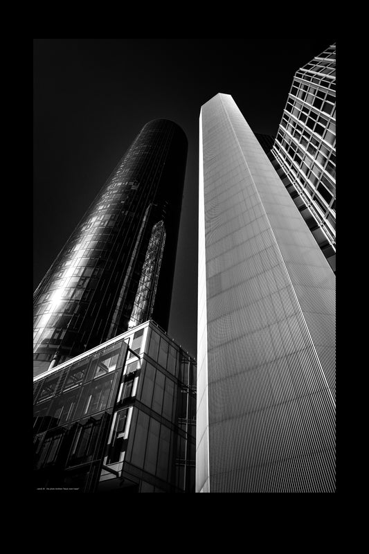 Wandbild "black main tower"