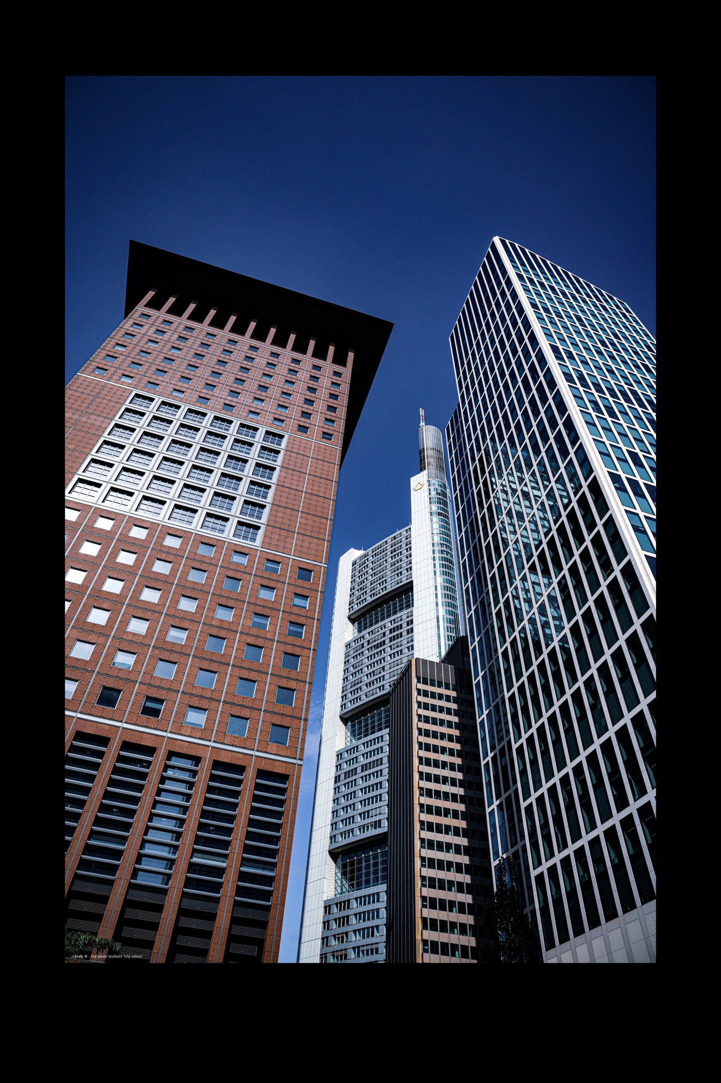 Wandbild "city colors"