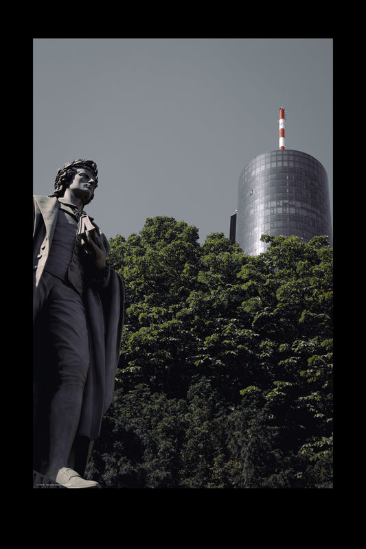 Wandbild "f. schiller"