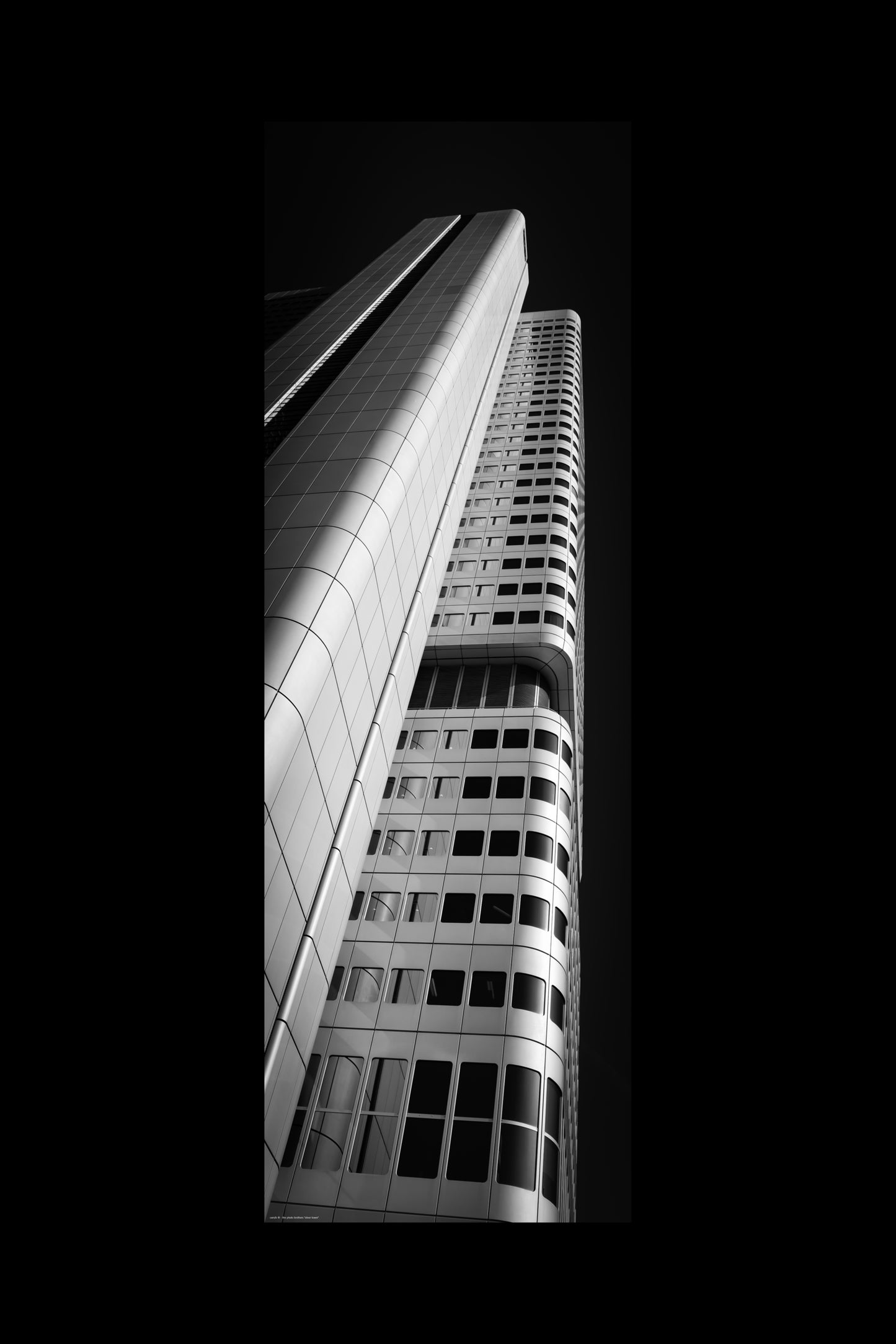 Wandbild "silver tower"