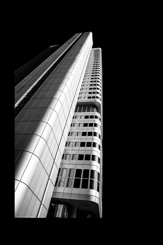 Wandbild "black skyscraper"