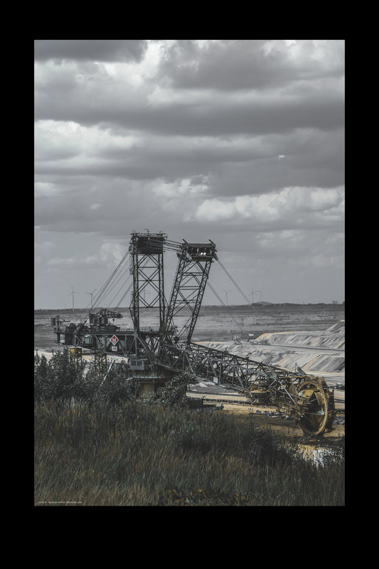 Wandbild "behind the crest"