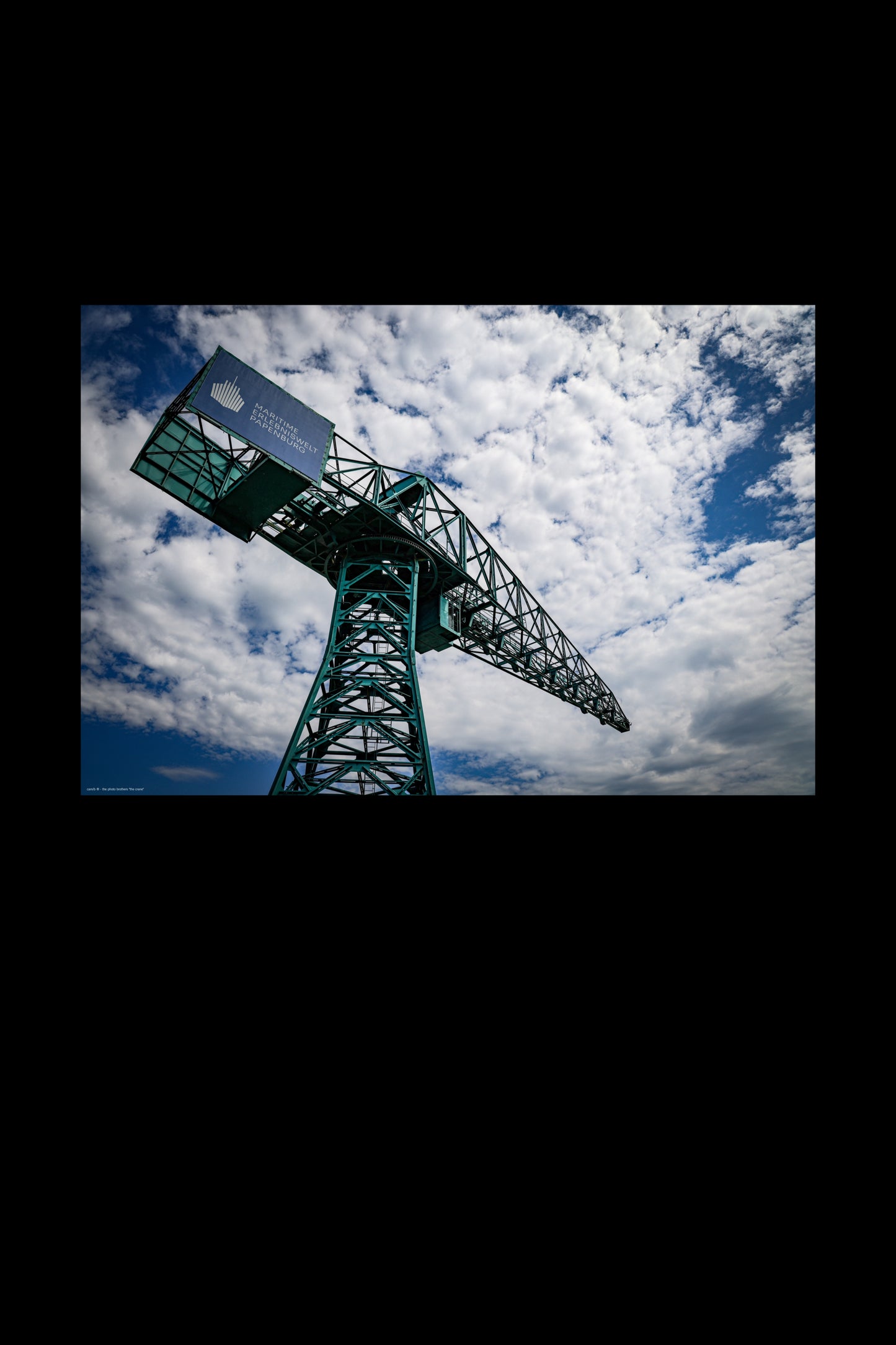 Wandbild "the crane"