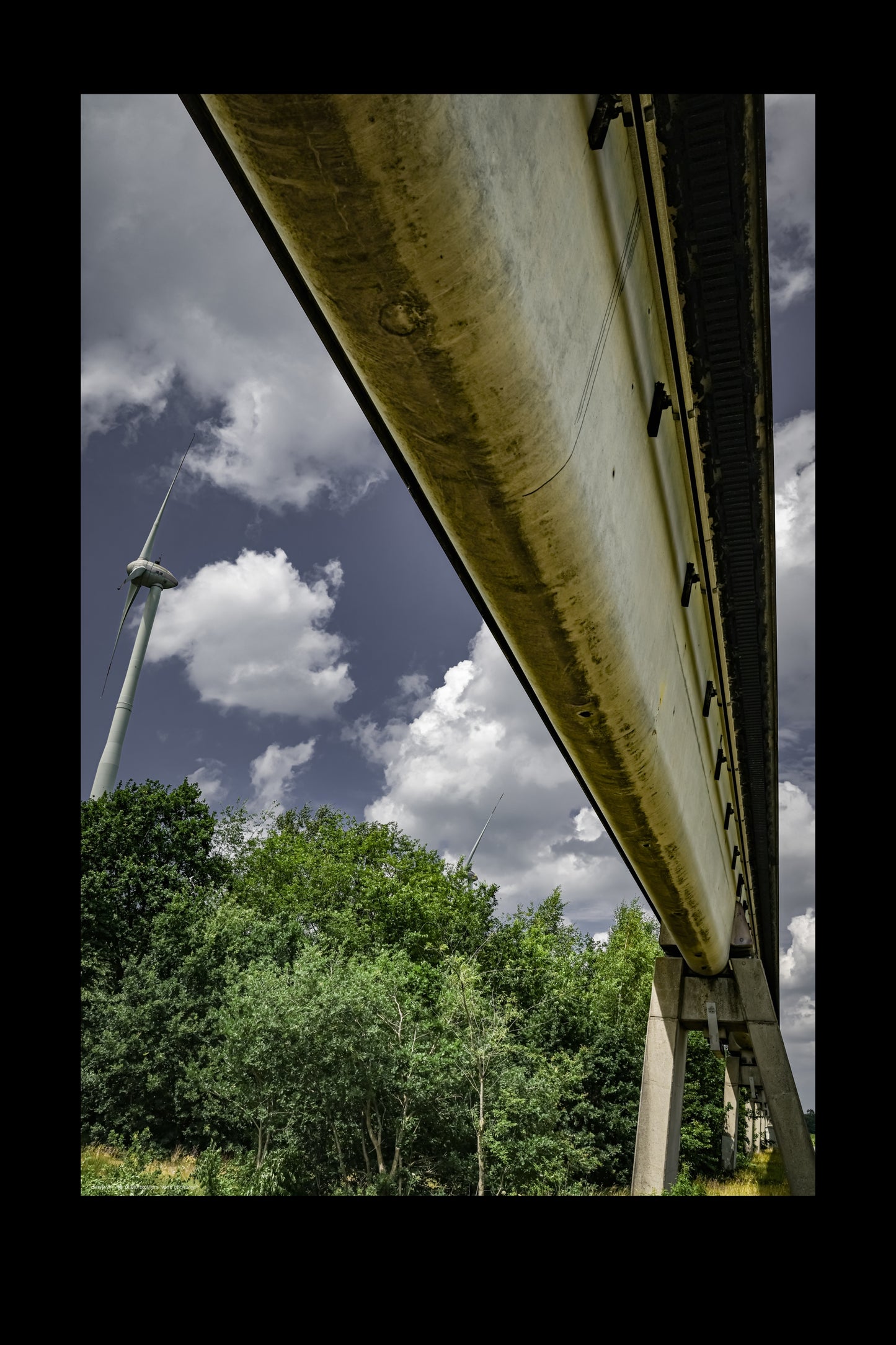 Wandbild "wind of change"