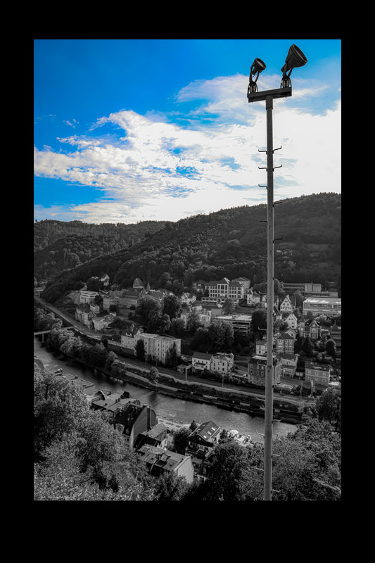 Wandbild "view down"