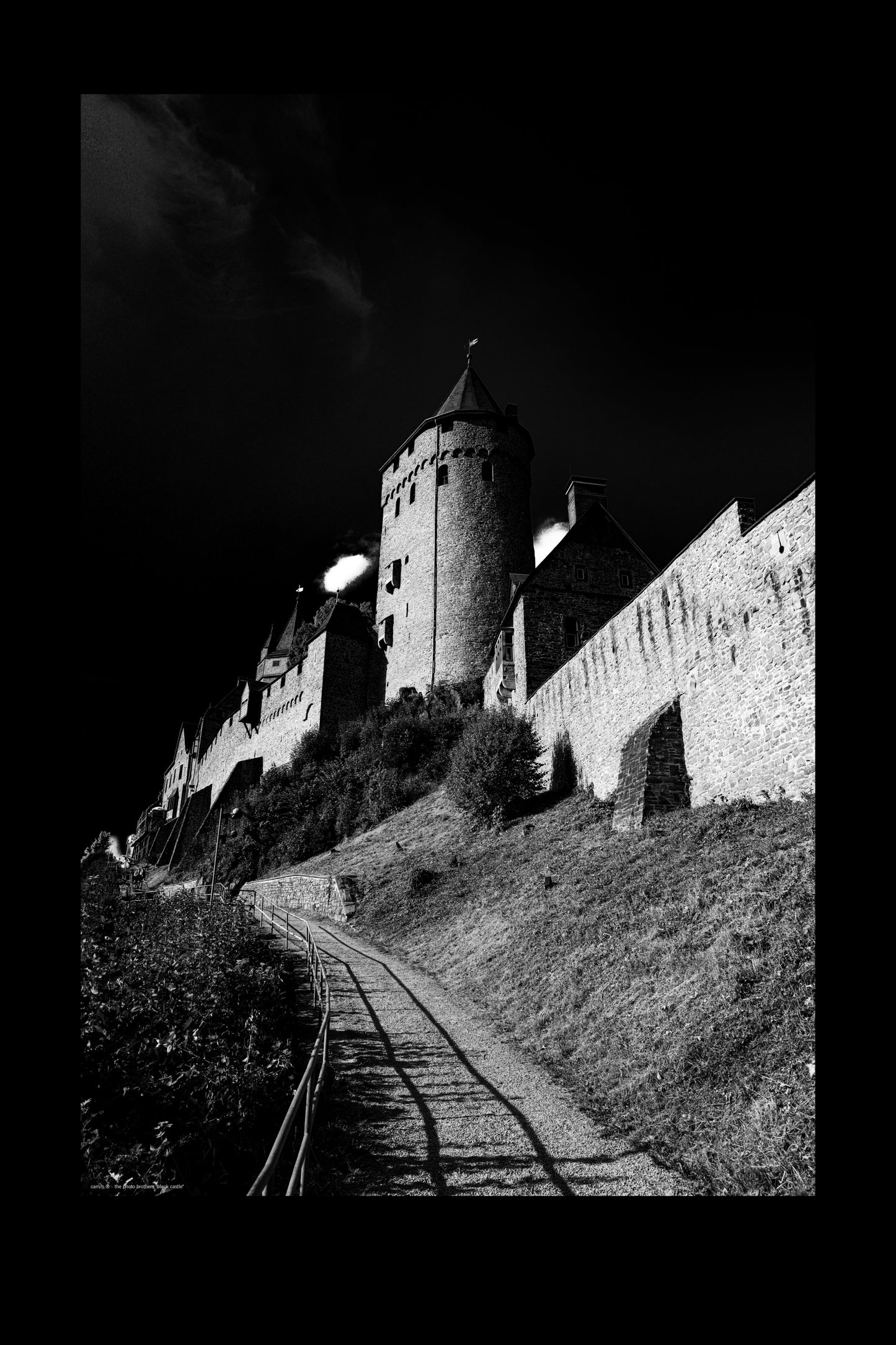 Wandbild "black castle"