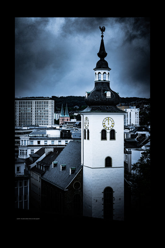 Wandbild "kirche am kolk wuppertal"