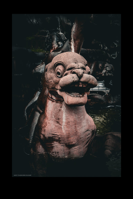 Wandbild "sea monster"