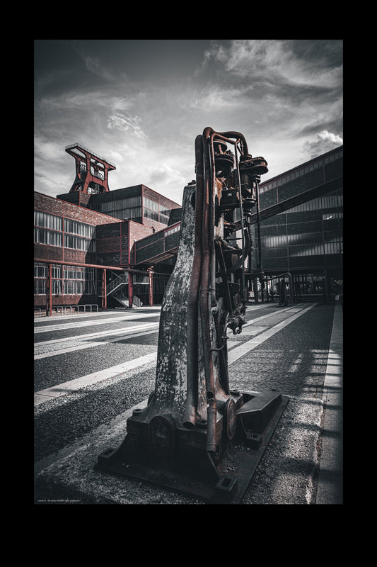 Wandbild "open exhibition"