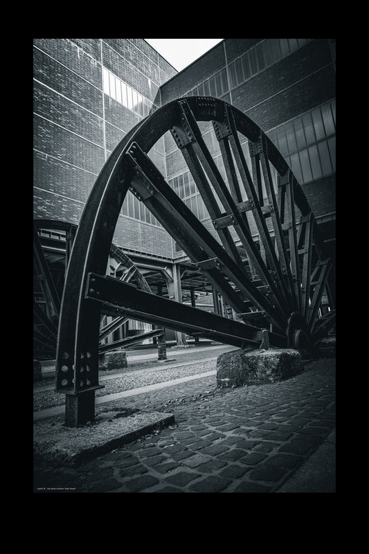 Wandbild "steel wheel"