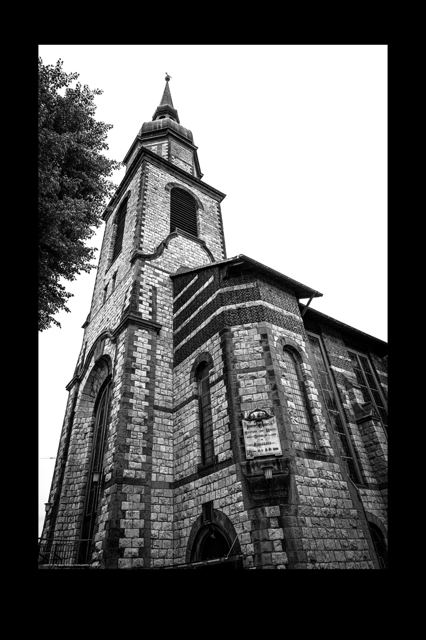 Wandbild "christuskirche wuppertal"