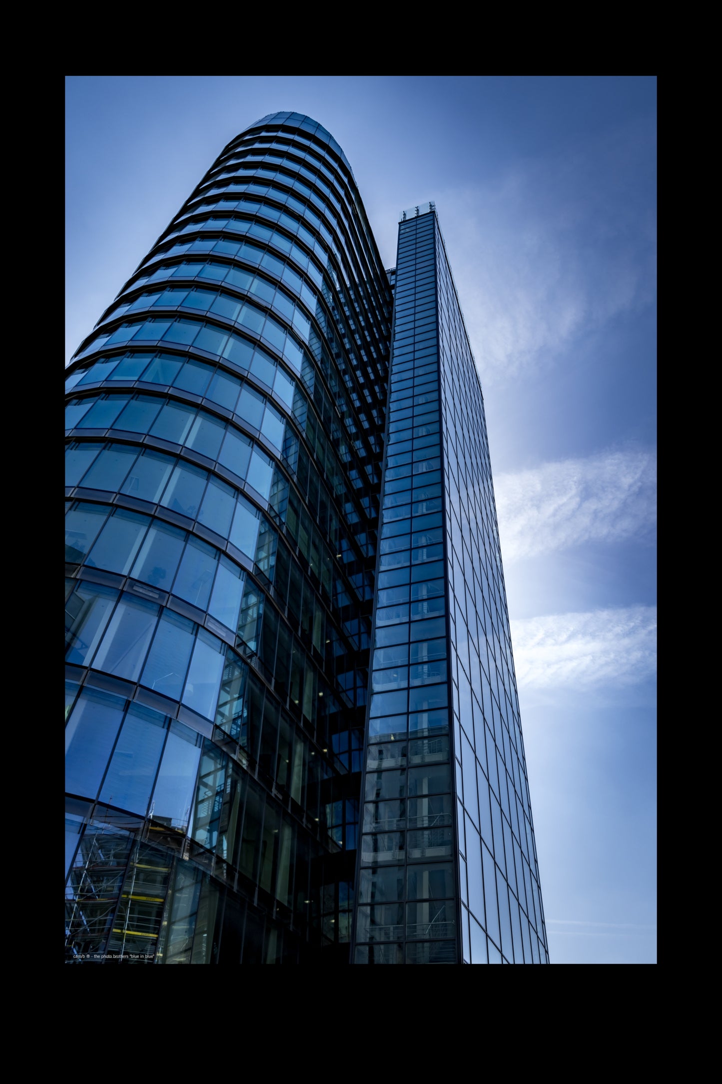 Wall Art "blue in blue"