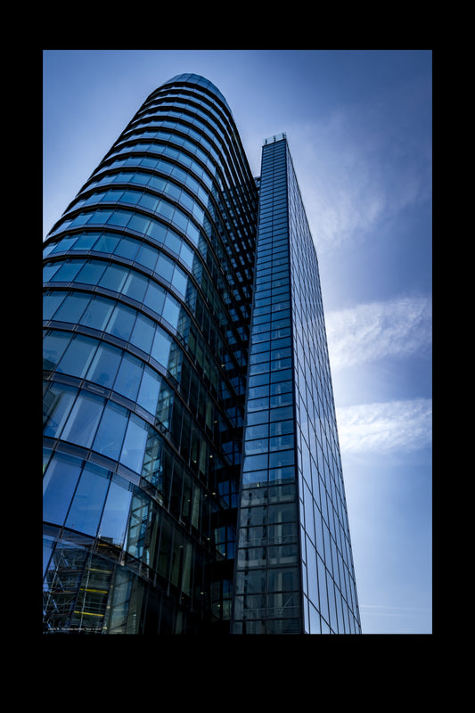 Wandbild "blue in blue"