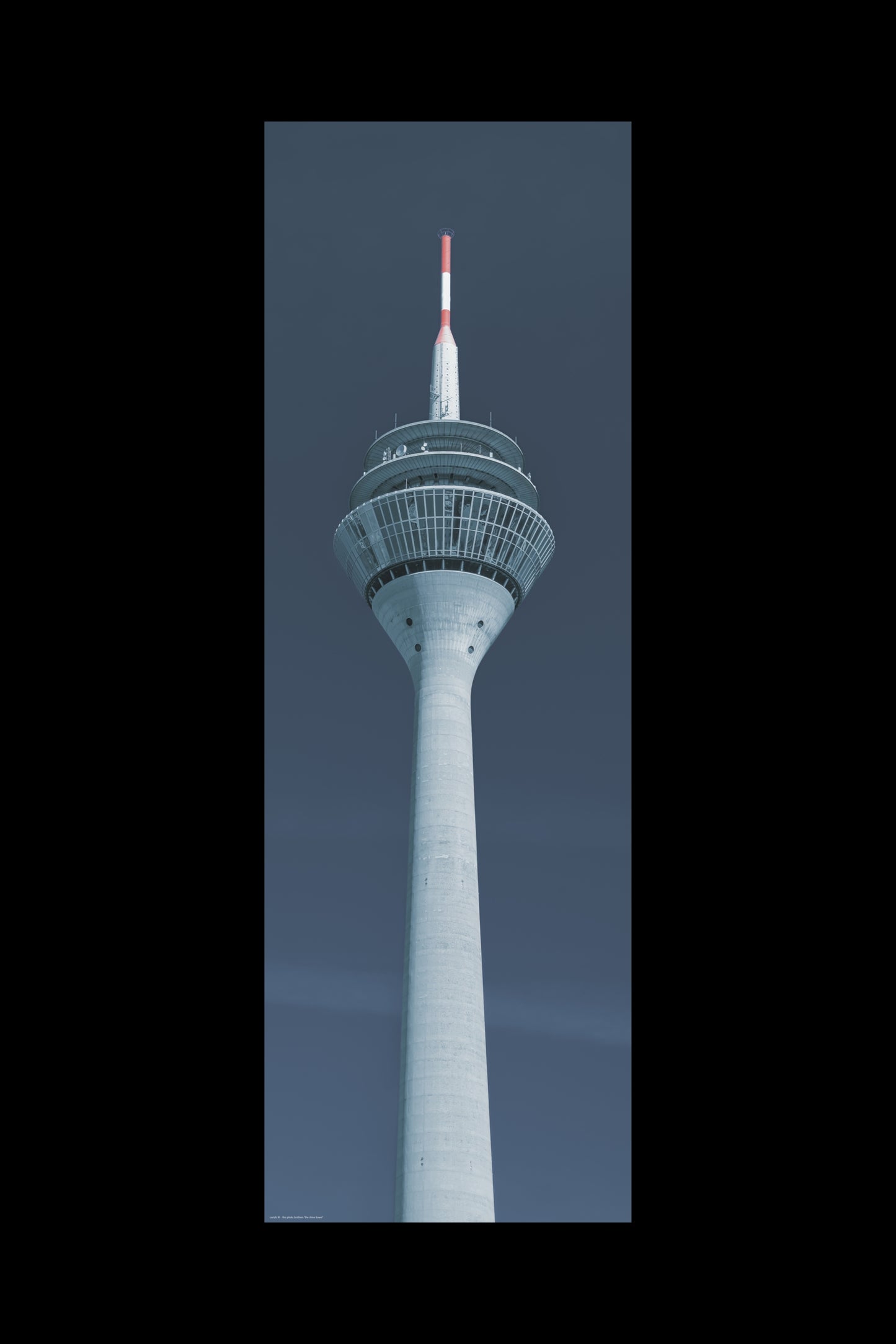 Wandbild "the rhine tower"