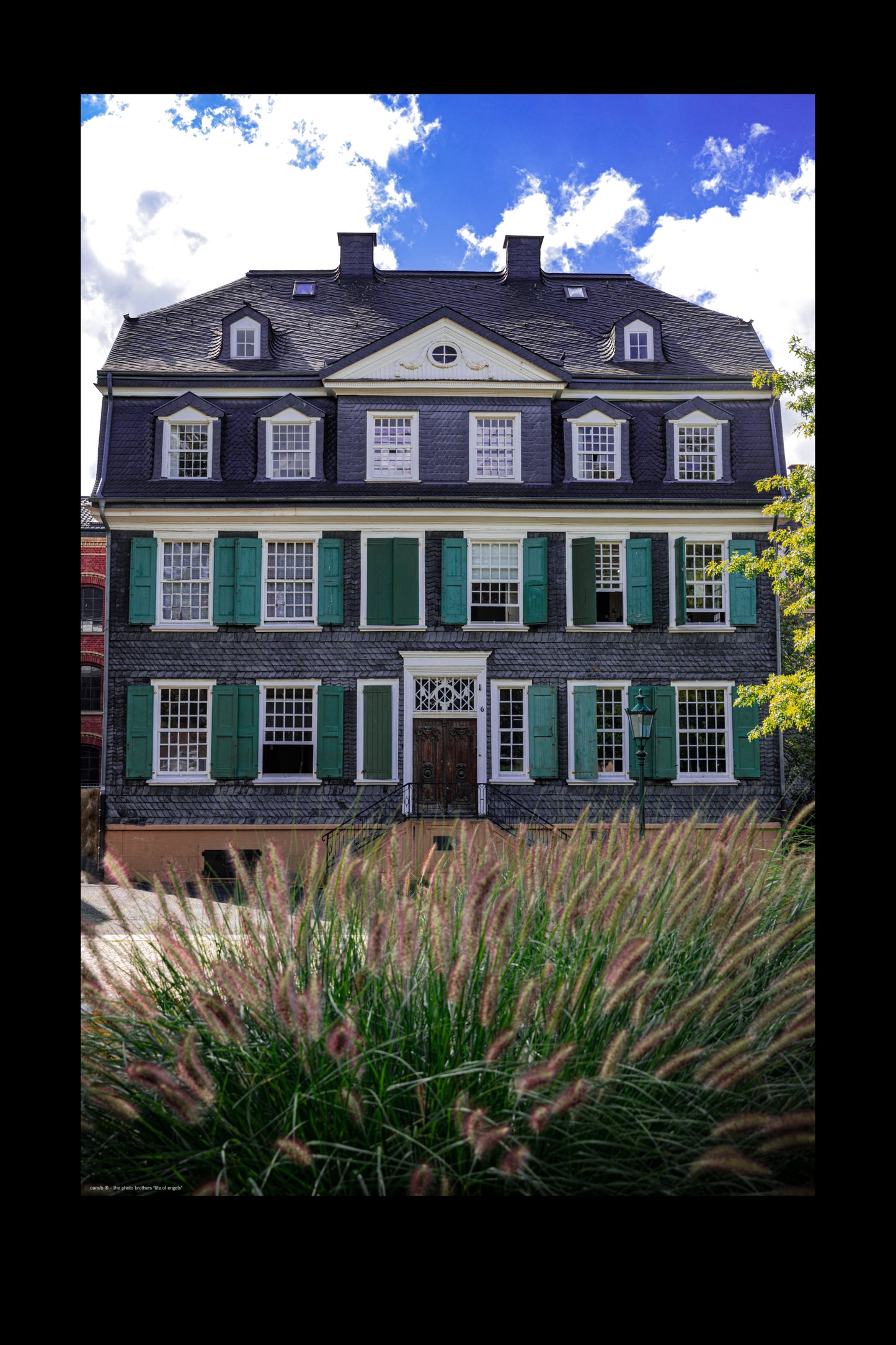 Wandbild "life of engels"