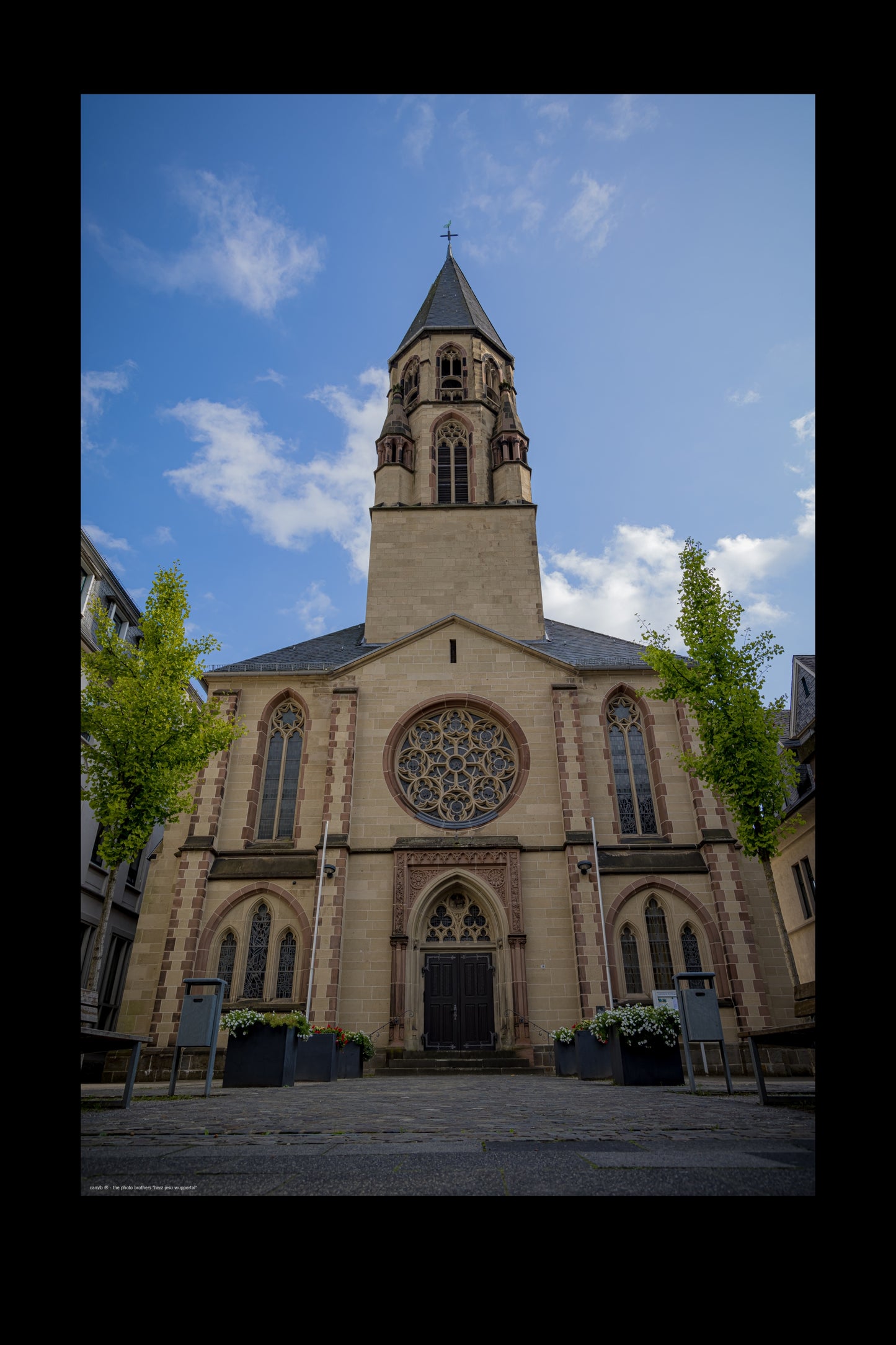 Wandbild "herz jesu wuppertal"