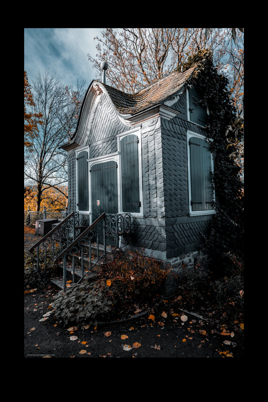 Wandbild "garden house"