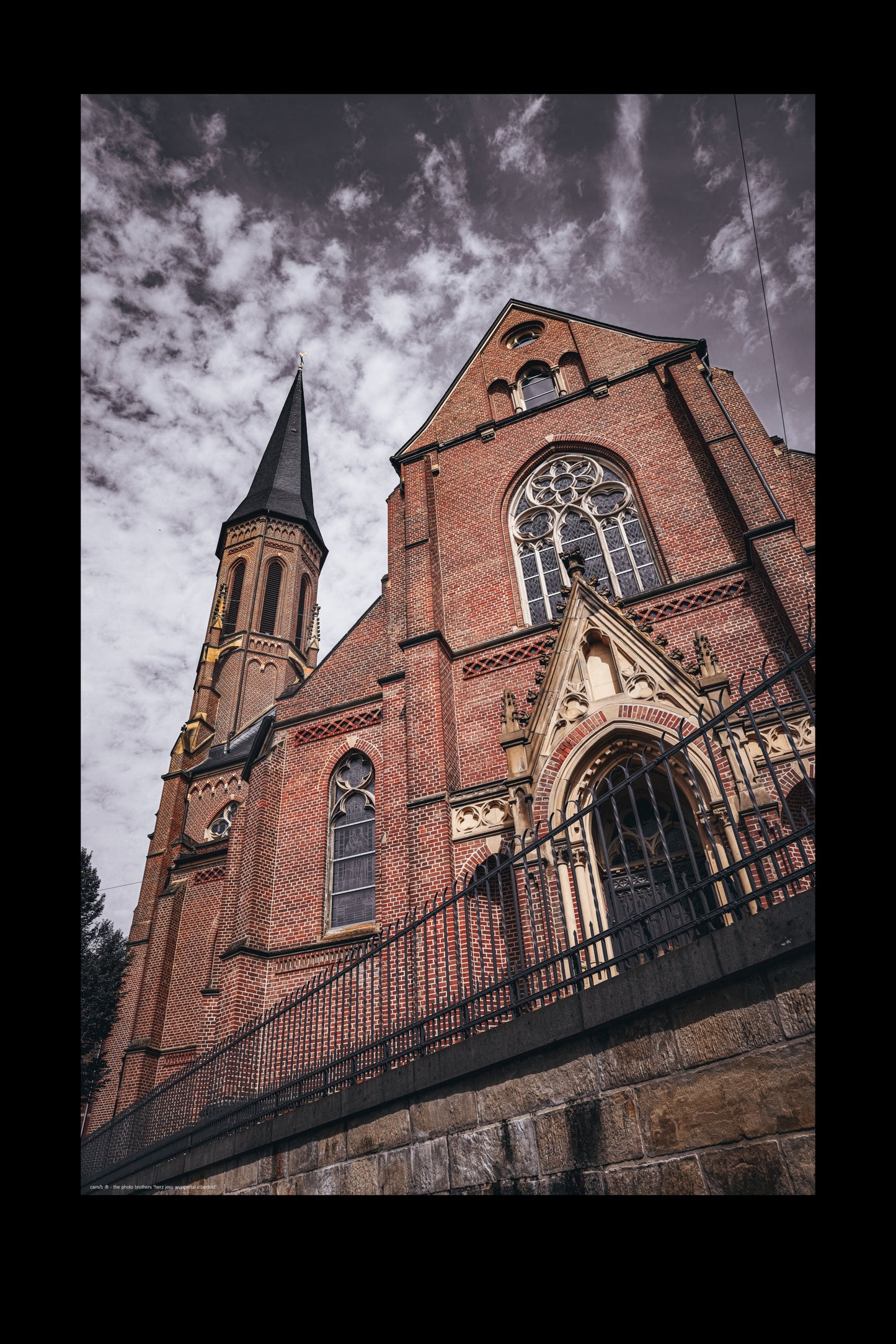 Wandbild "herz jesu wuppertal elberfeld"