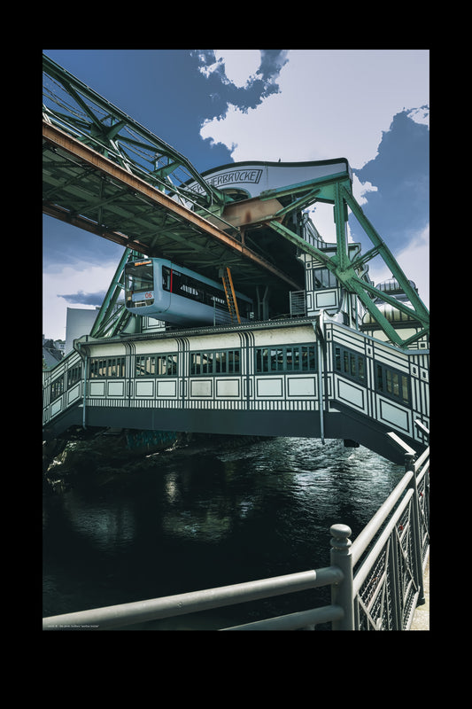 Wandbild "werther brücke"