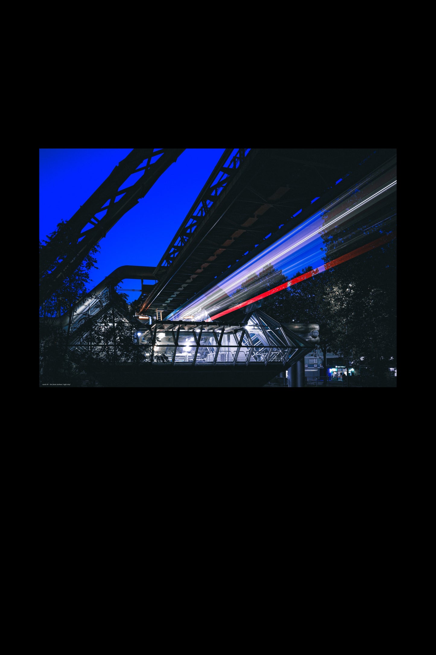 Wandbild "night stop"