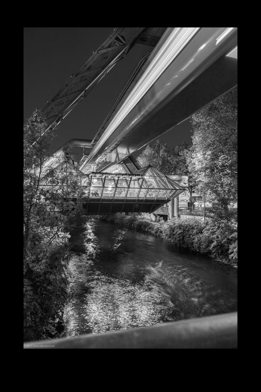 Wandbild "black and night"