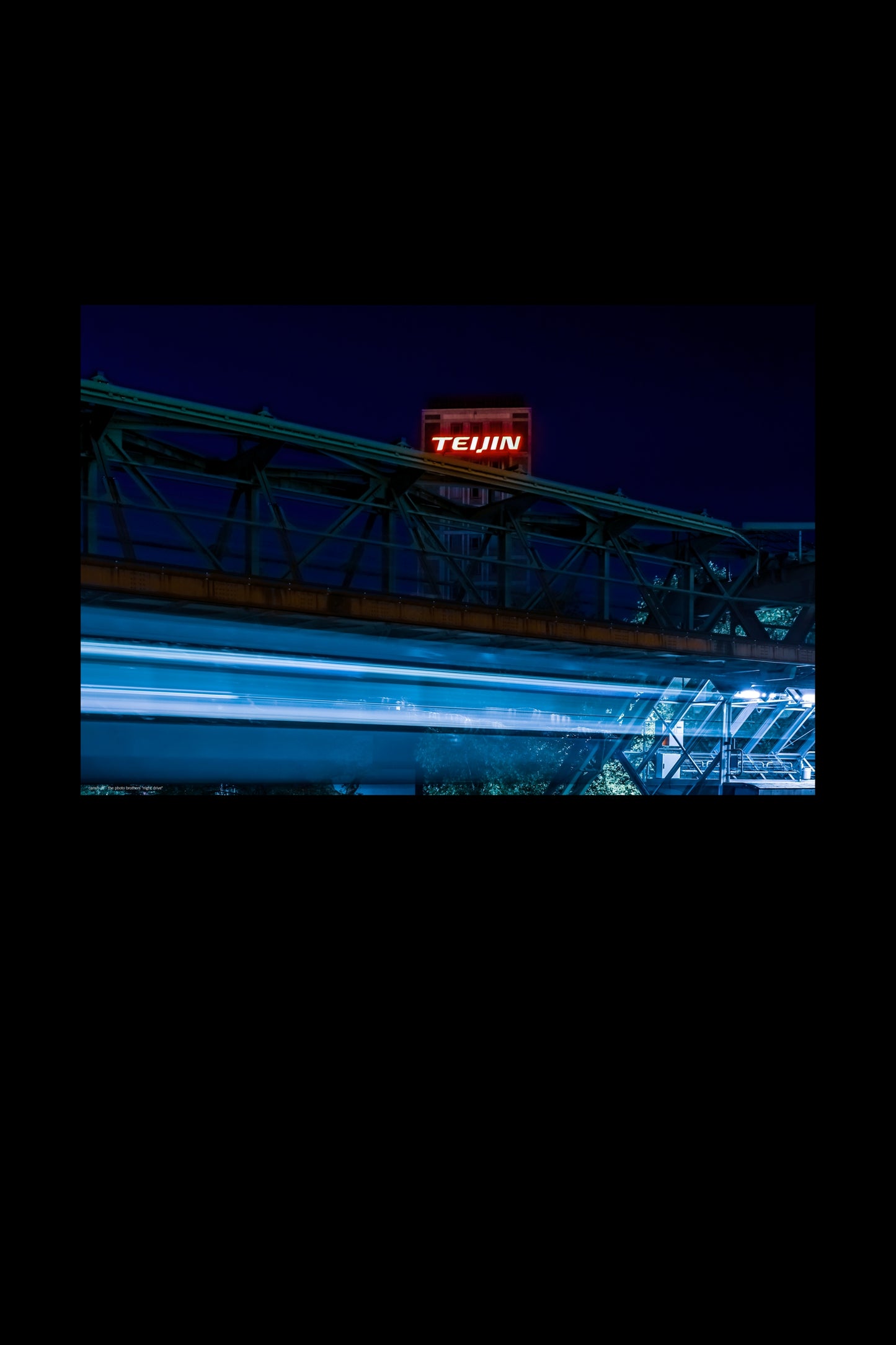 Wandbild "night drive"