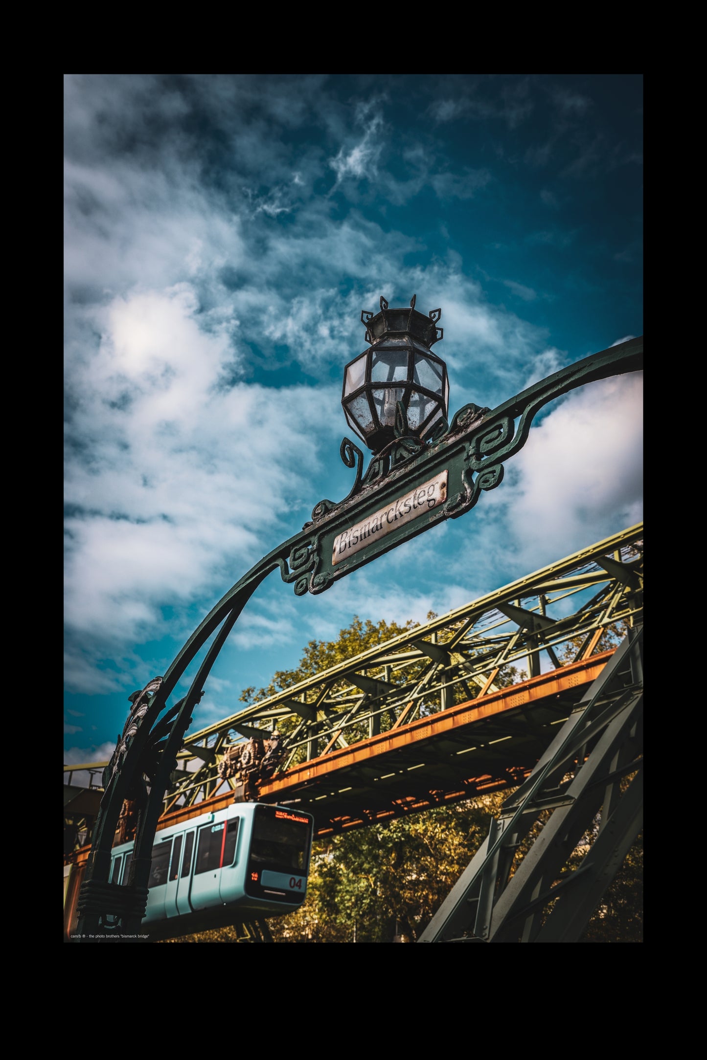 Wandbild "bismarck bridge"