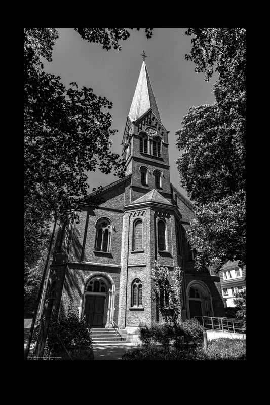 Wandbild "pauluskirche wuppertal"
