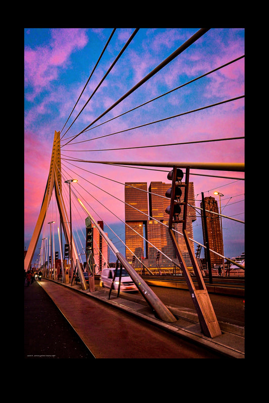 Wandbild "erasmus night"