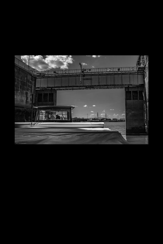 Wandbild "ship's lock"