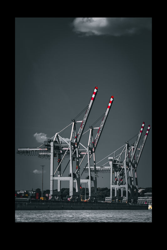 Wandbild "ready to unload"