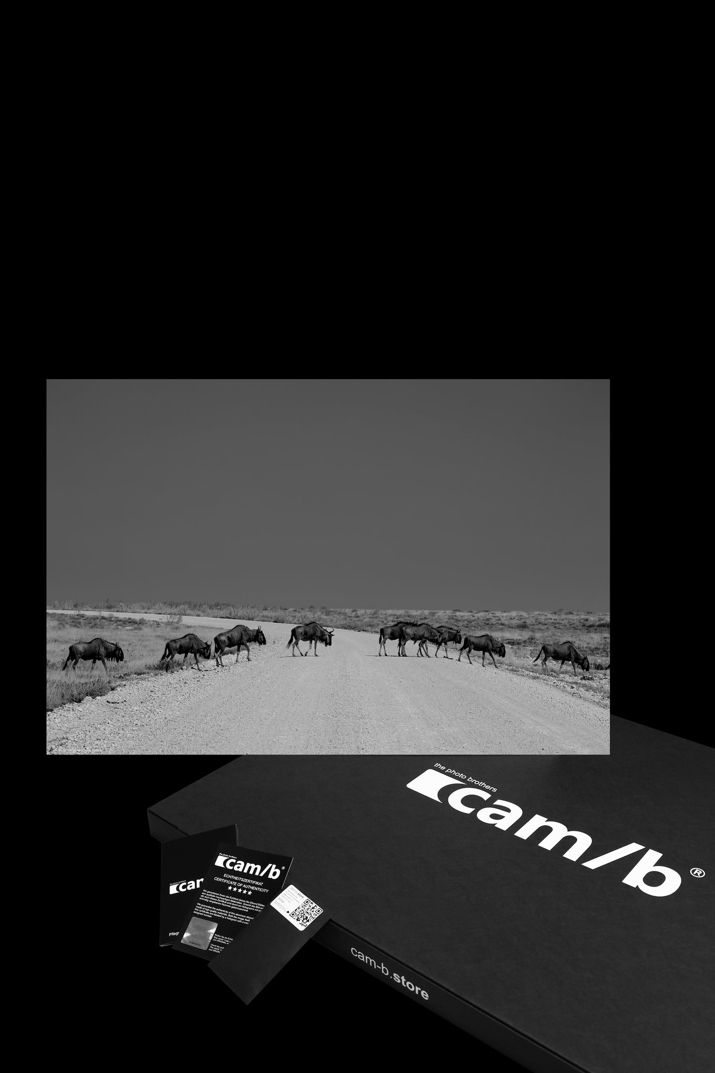 Wandbild "streets of namibia"