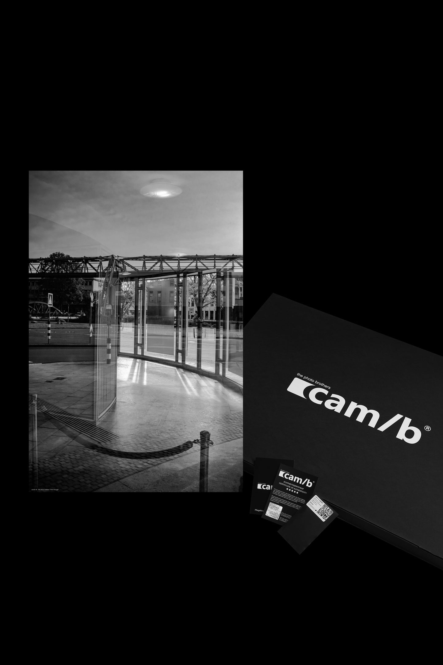 Wandbild "view through"