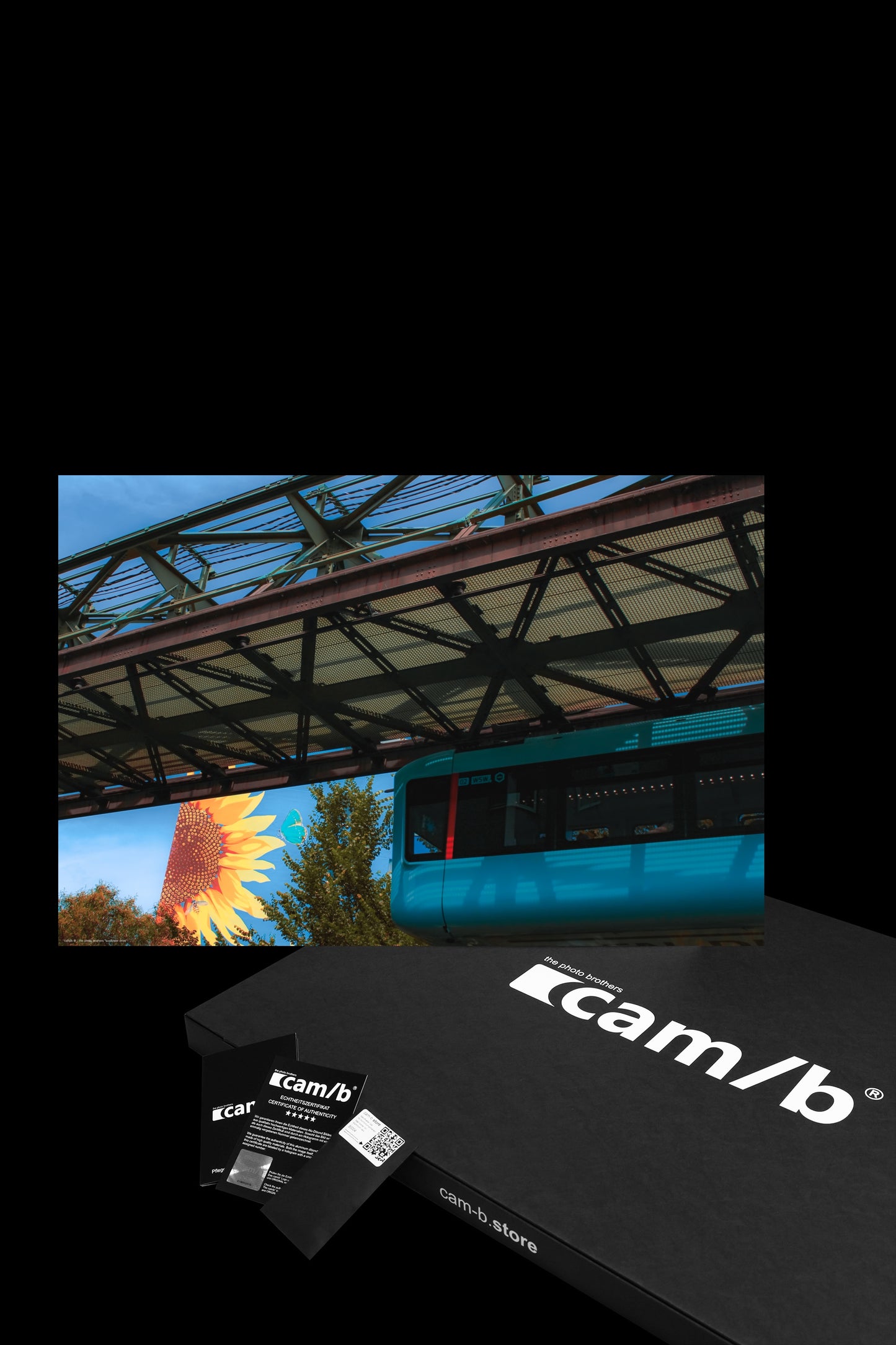 Wandbild "sunflower drive"