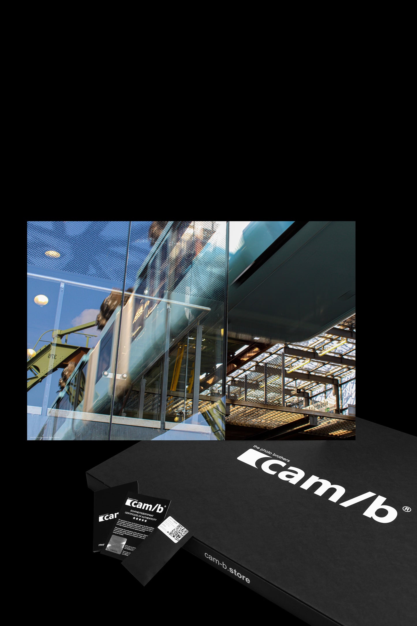 Wandbild "double reflection"