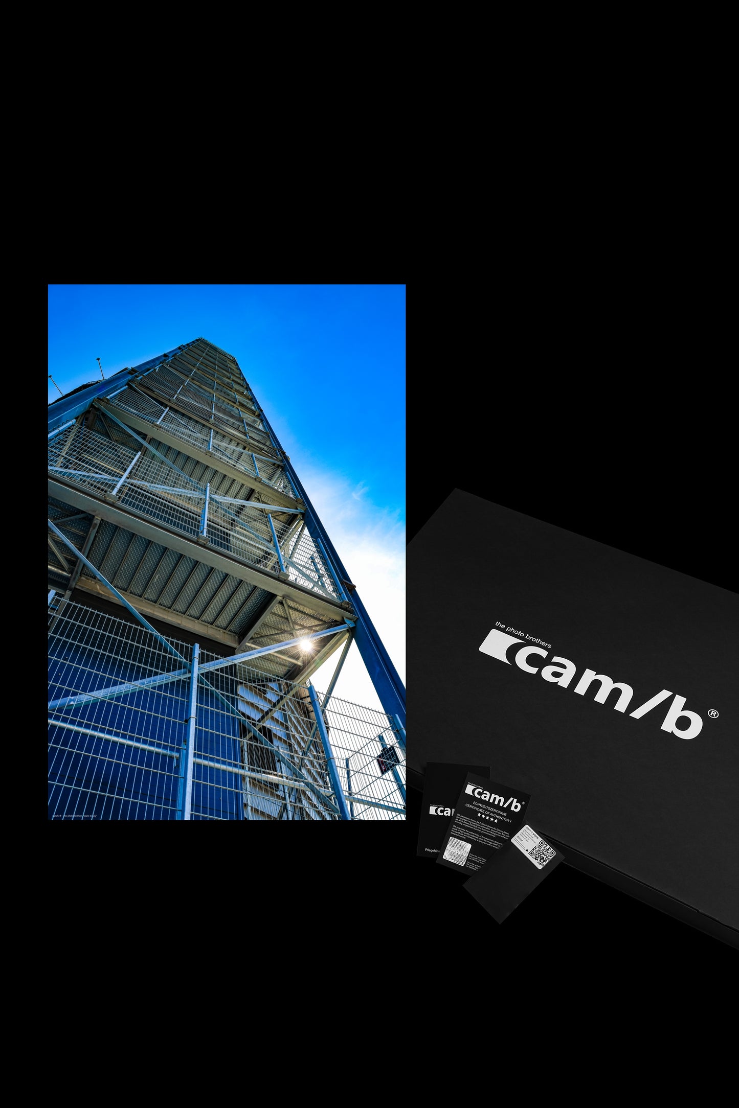 Wandbild "stairs to sky"