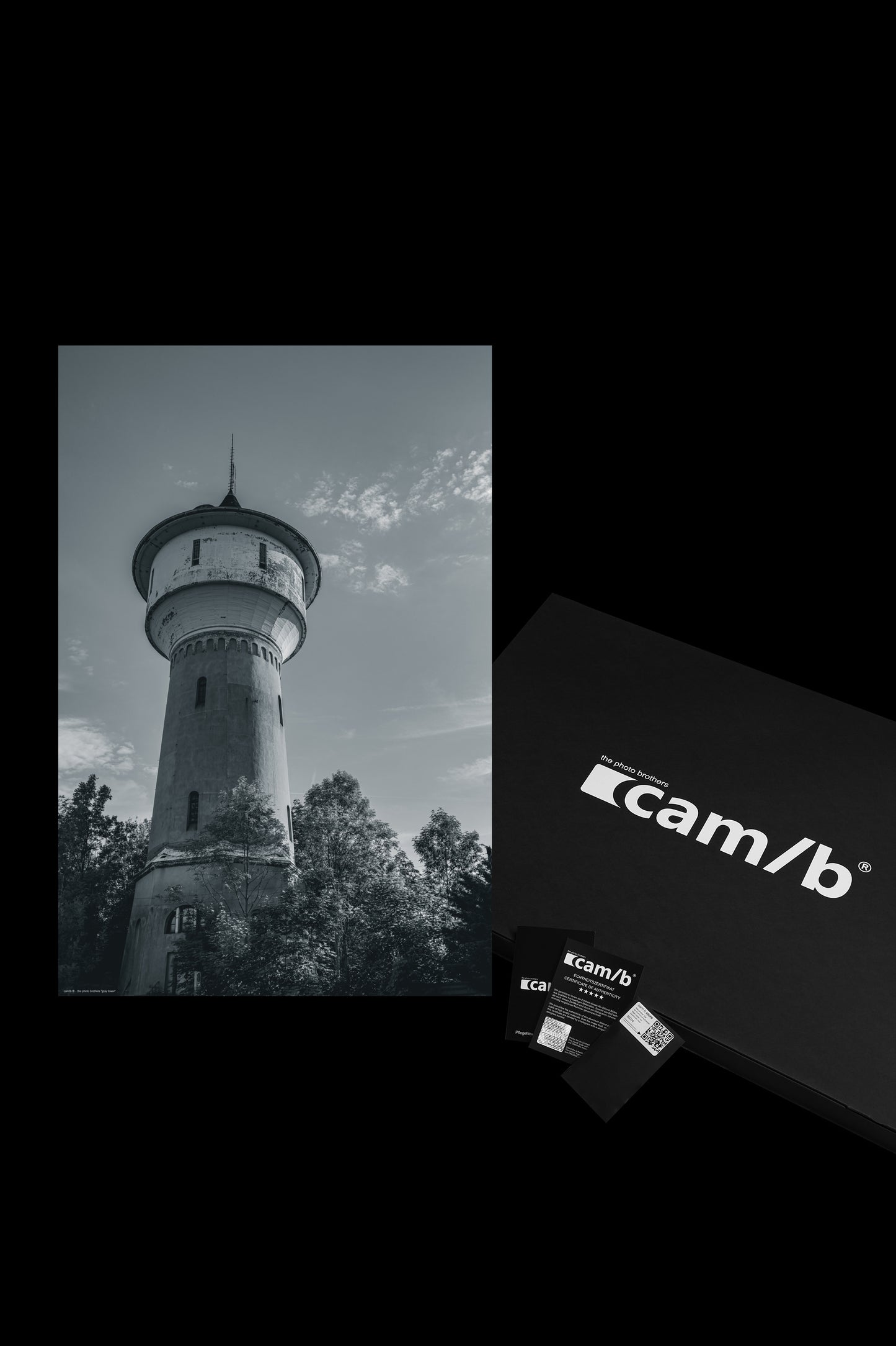 Wandbild "gray tower"