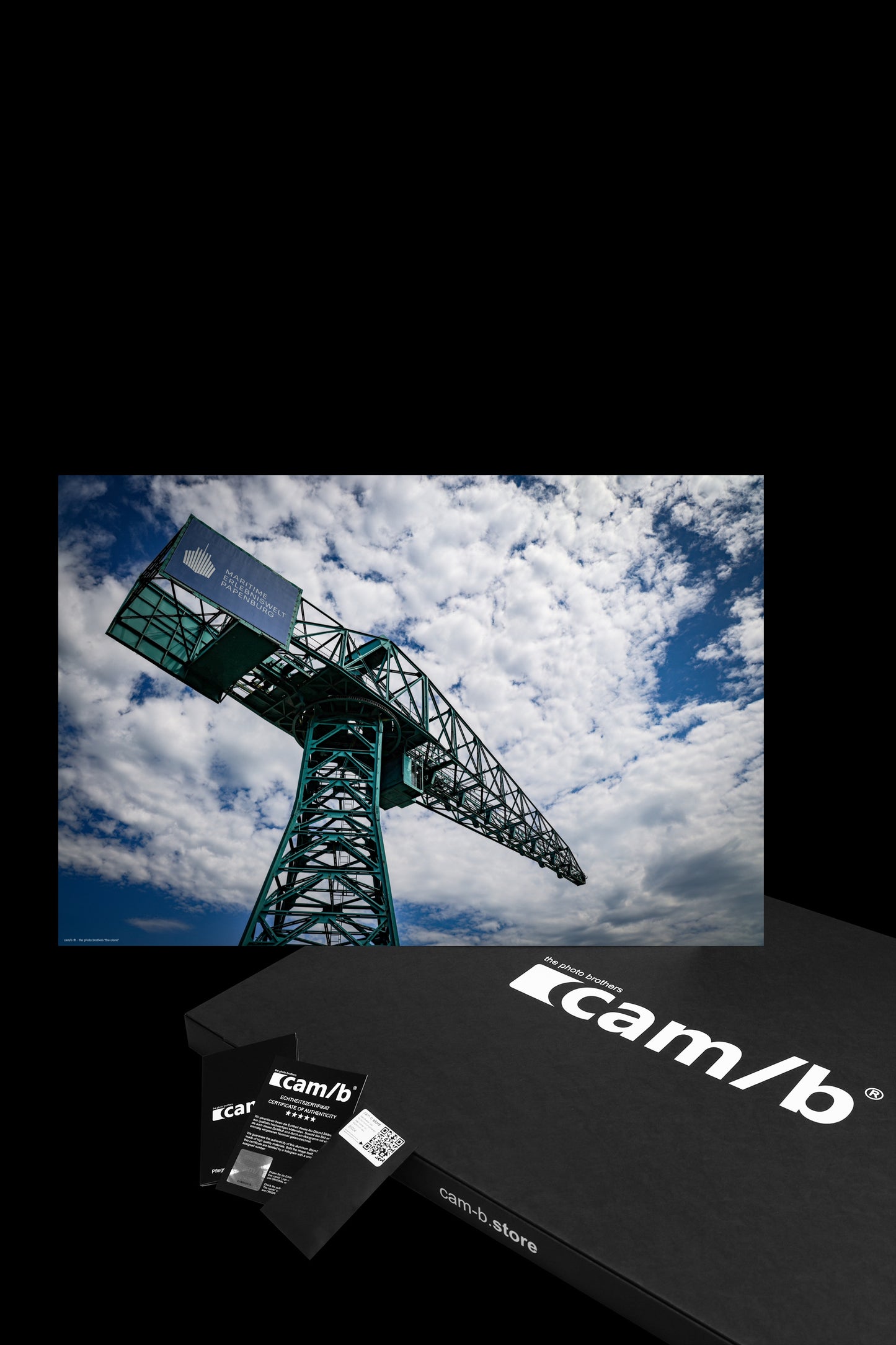 Wandbild "the crane"