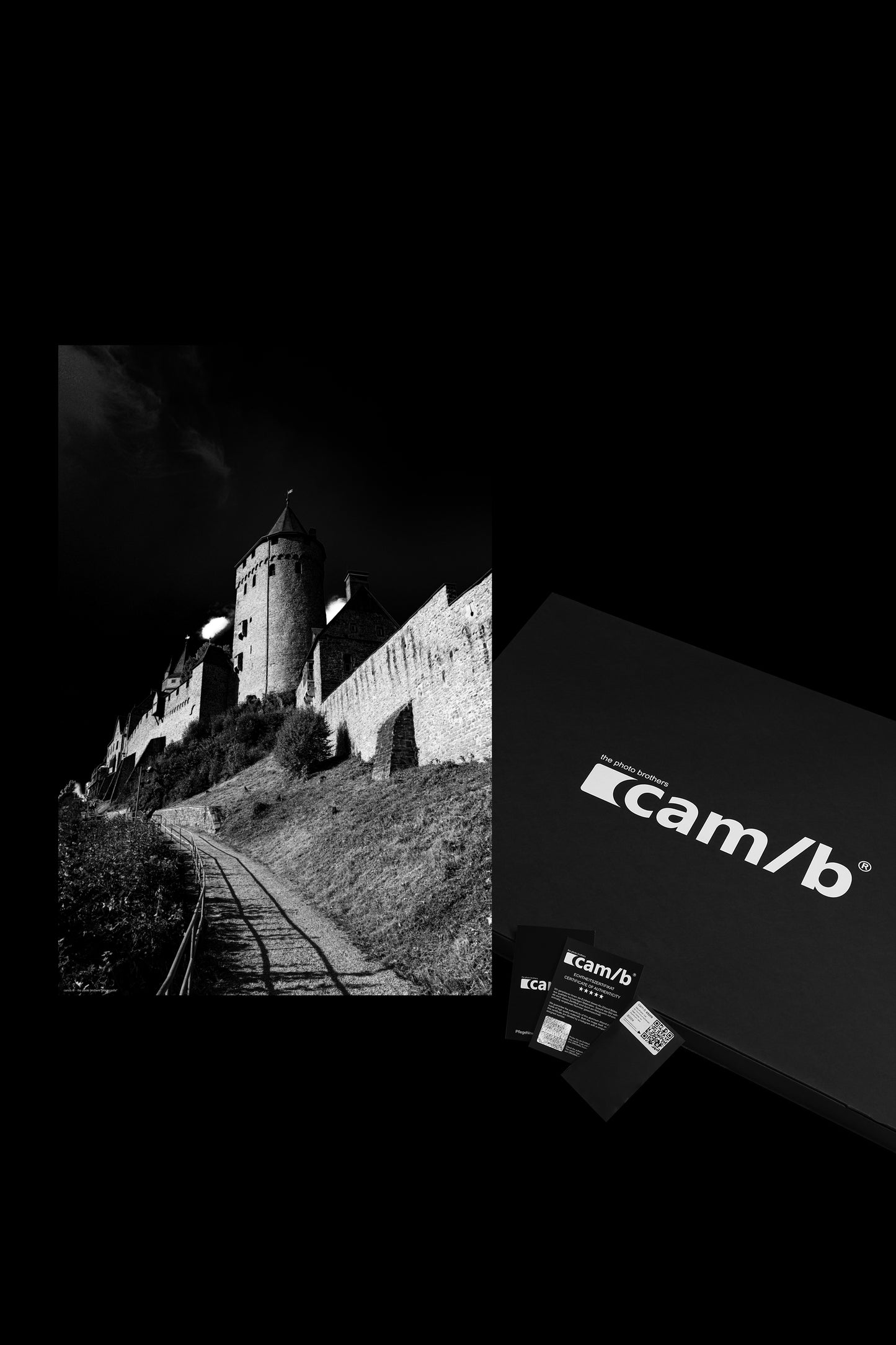 Wandbild "black castle"