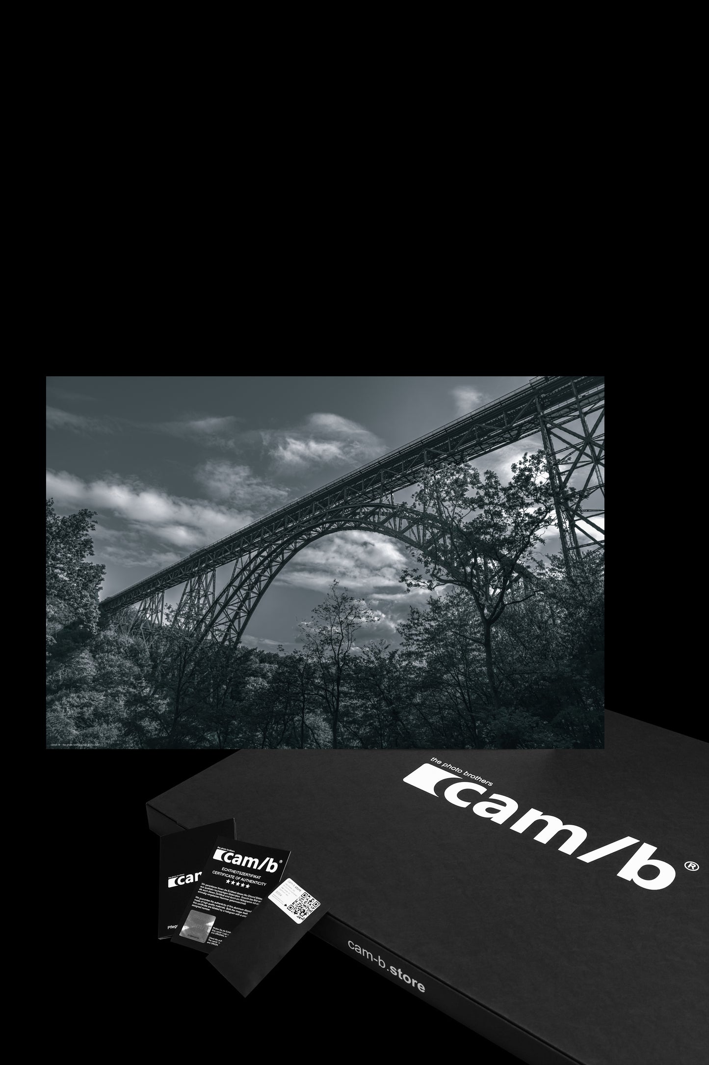 Wandbild "out of the dark"