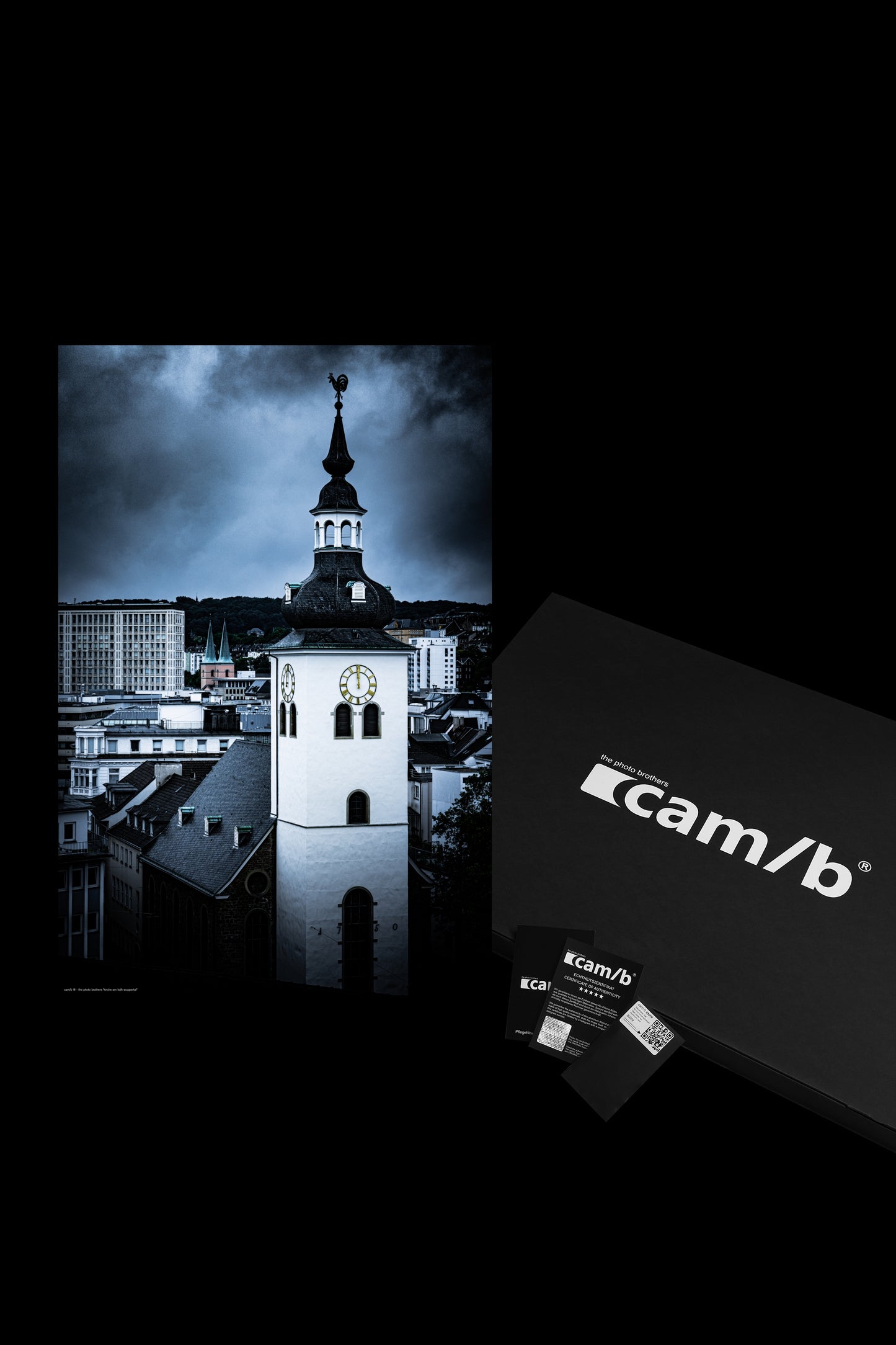 Wandbild "kirche am kolk wuppertal"