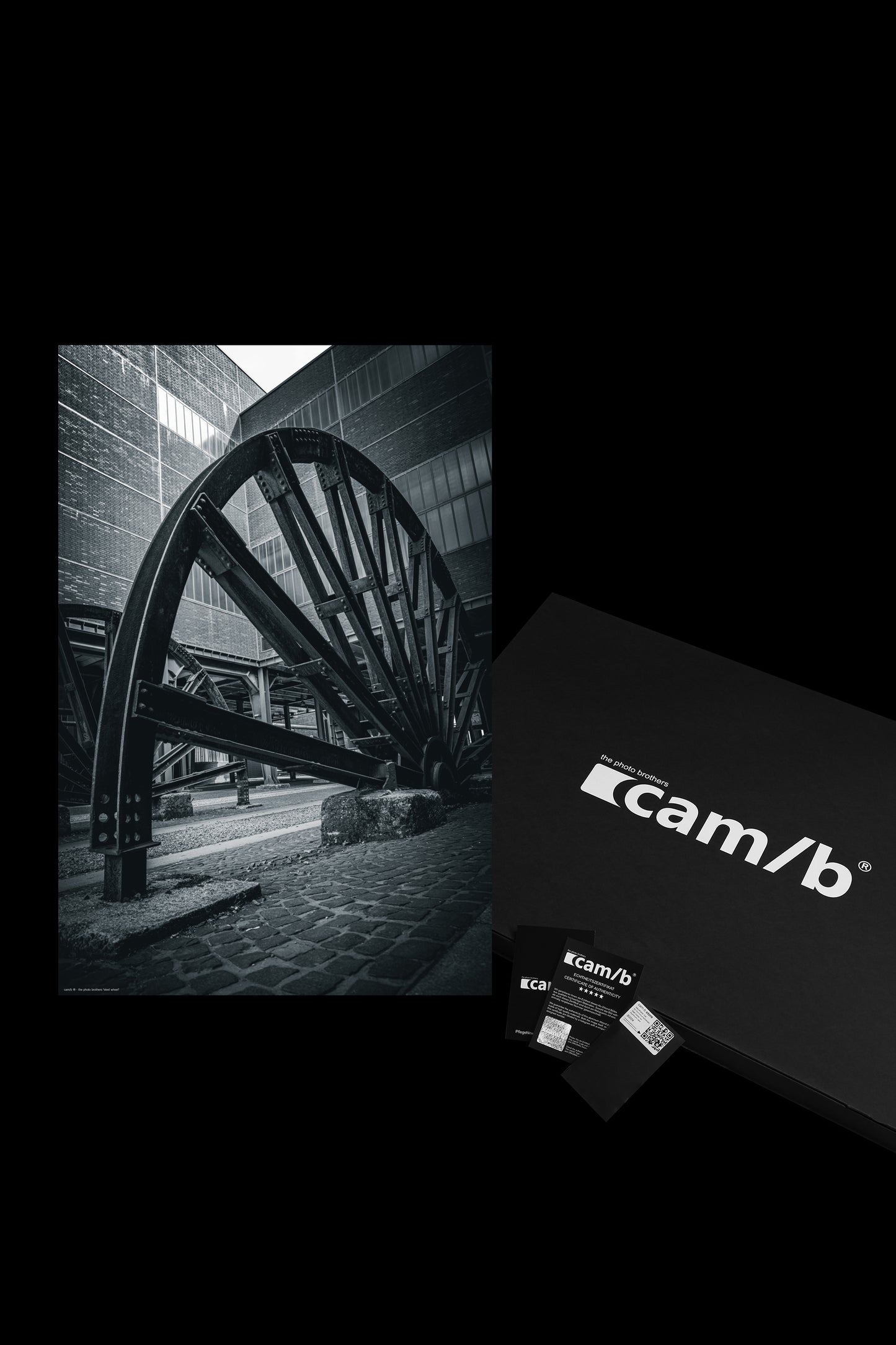 Wandbild "steel wheel"