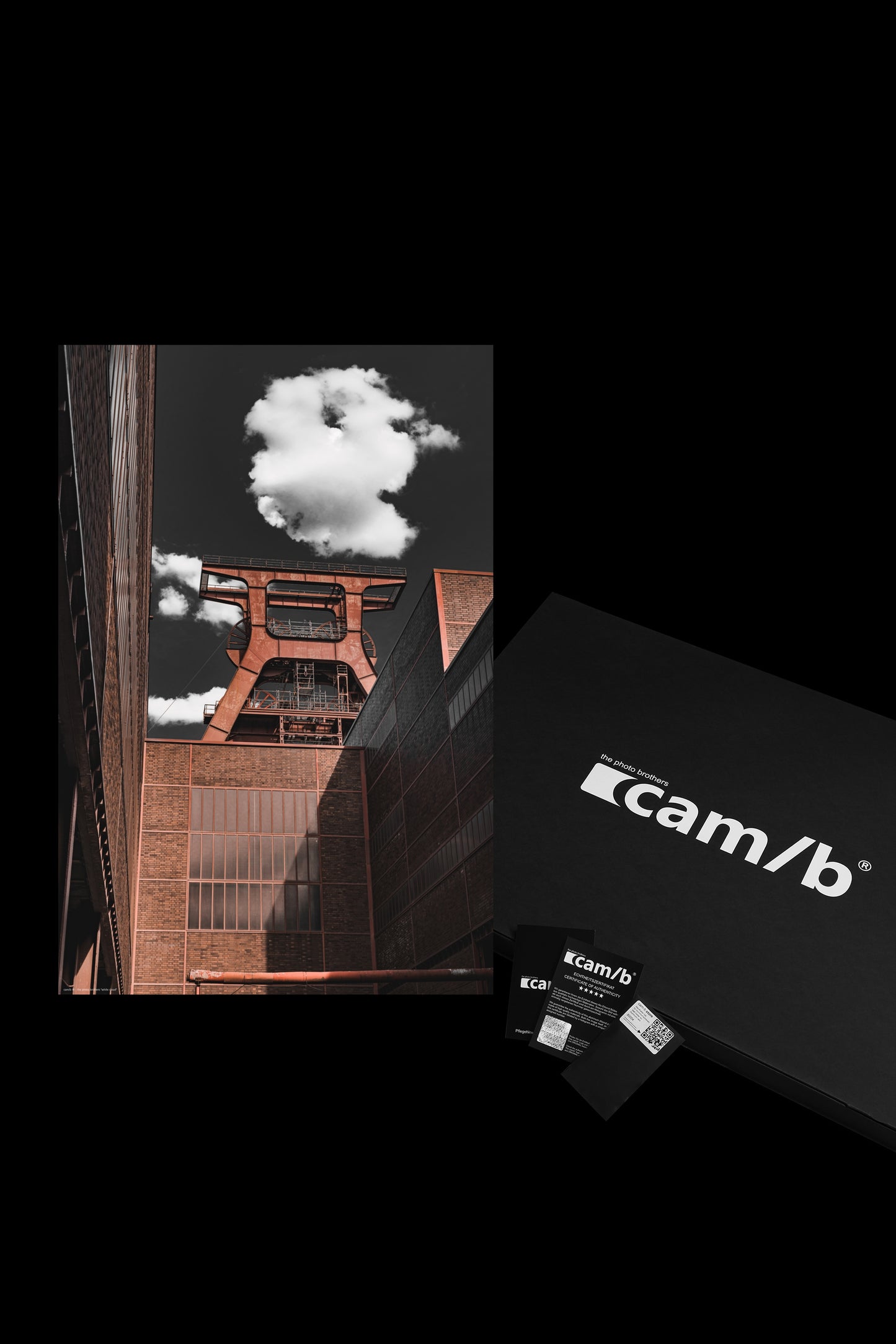 Wandbild "white cloud"